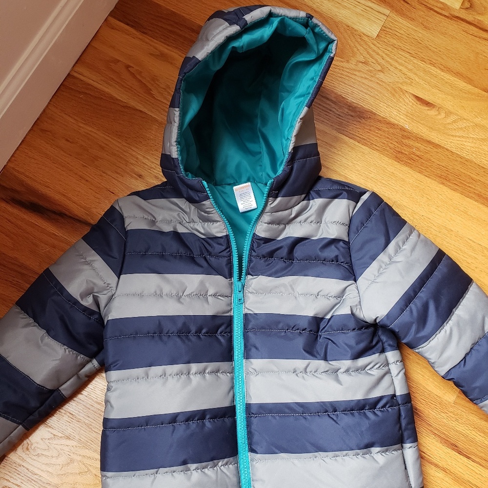 Gymboree winter coat. Worn one time. Size 5-6
